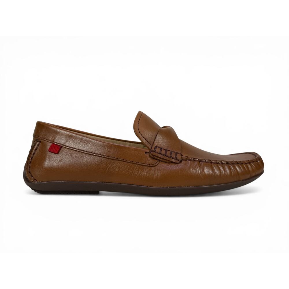 Marc Joseph Plymouth Driver Loafer Mens 10‎ Brown Nappa Leather Slip On Moccasin